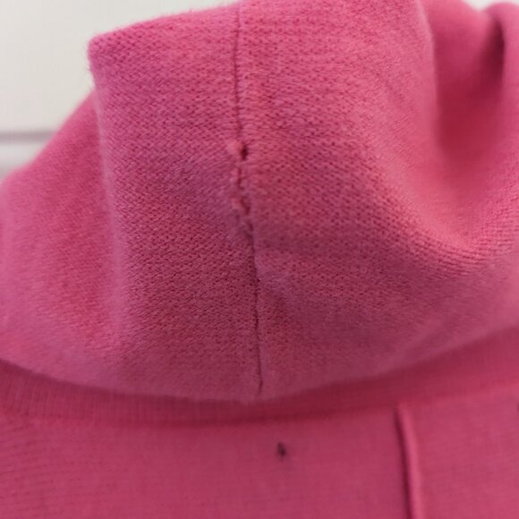 Calvin Klein Jeans brand pink cowl neck long sleeve woman's sweater sz XL - Picture 5 of 6